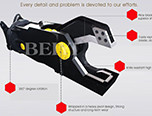 Olecranon type shear, Beiyi hydraulic shear quickly solve the scrapped car recycling