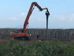 Application of Steel tube and Steel tube Pile Driver in Housing Construction