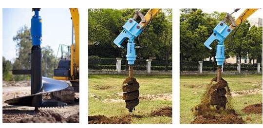 How to choose the excavator earth auger 
