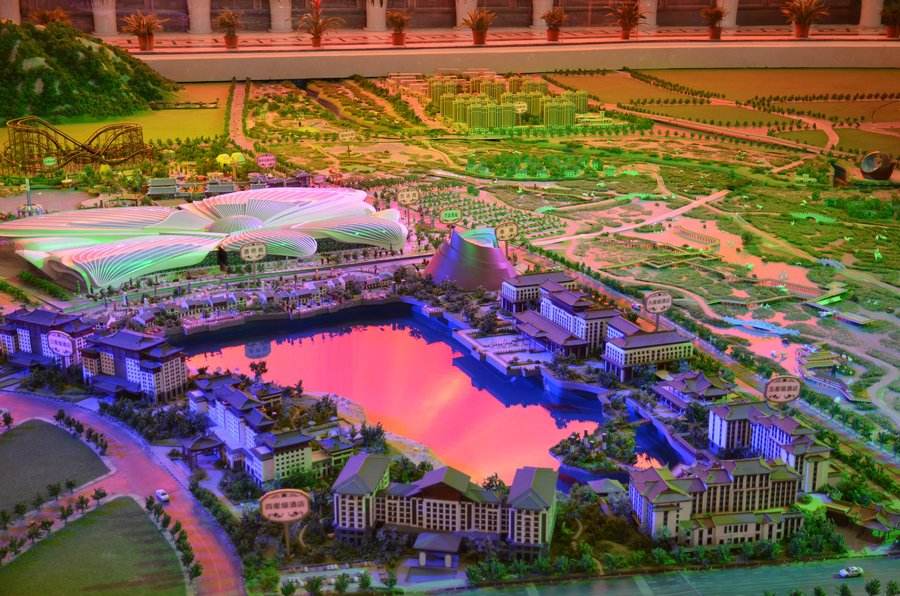 Beiyi Machinery is committed to Wanda Cultural Tourism City construction