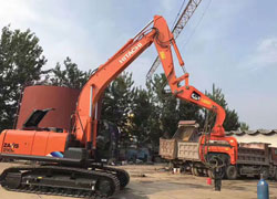Excavator pile driver Machine Common Problems and Solutions (one)