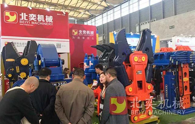 BeiYi Products win great attention at 2018 Bauma China 