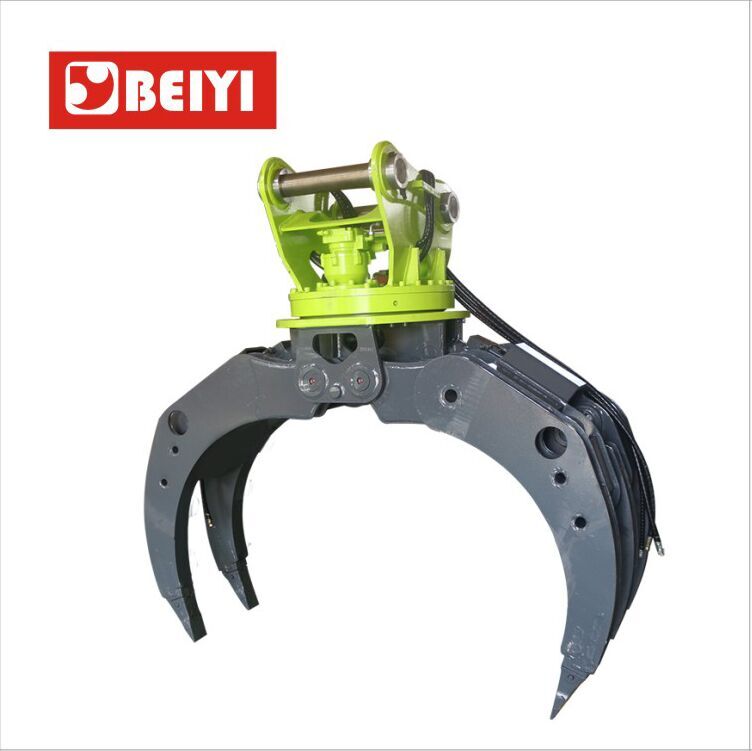 BYKL 06 Hydraulic Grapple-hydraulic excavator rotating grapple