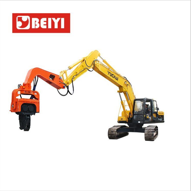 BY-VH250 Vibratory Pile Driver for 18-22T Excavator